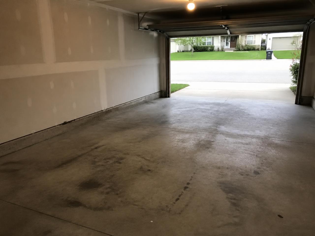Garage cleanout after ClearOut Crew