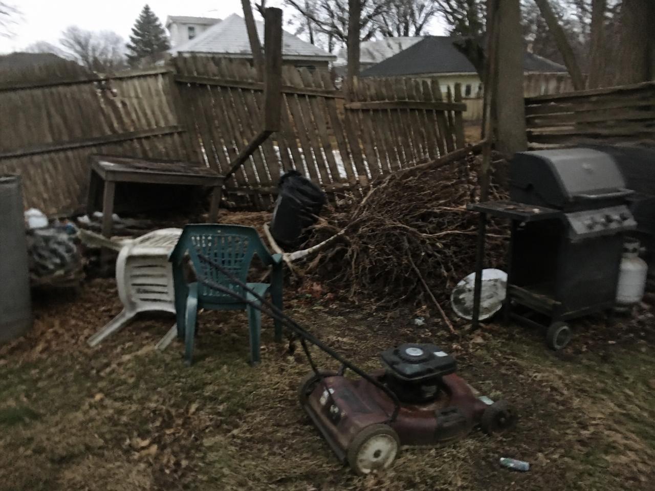 Estate cleanout before ClearOut Crew