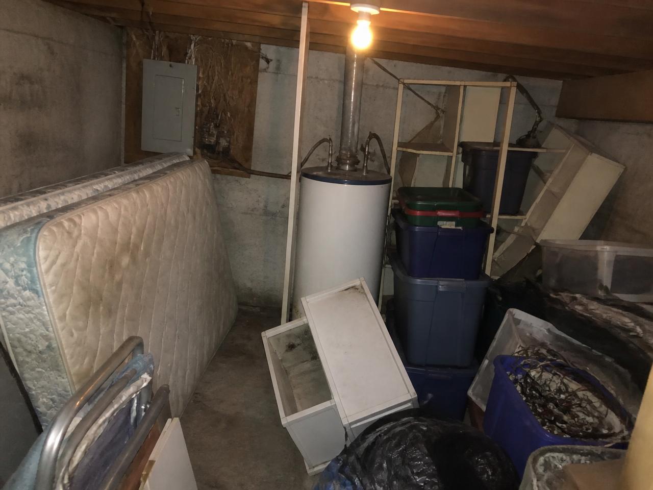 Construction debris before ClearOut Crew